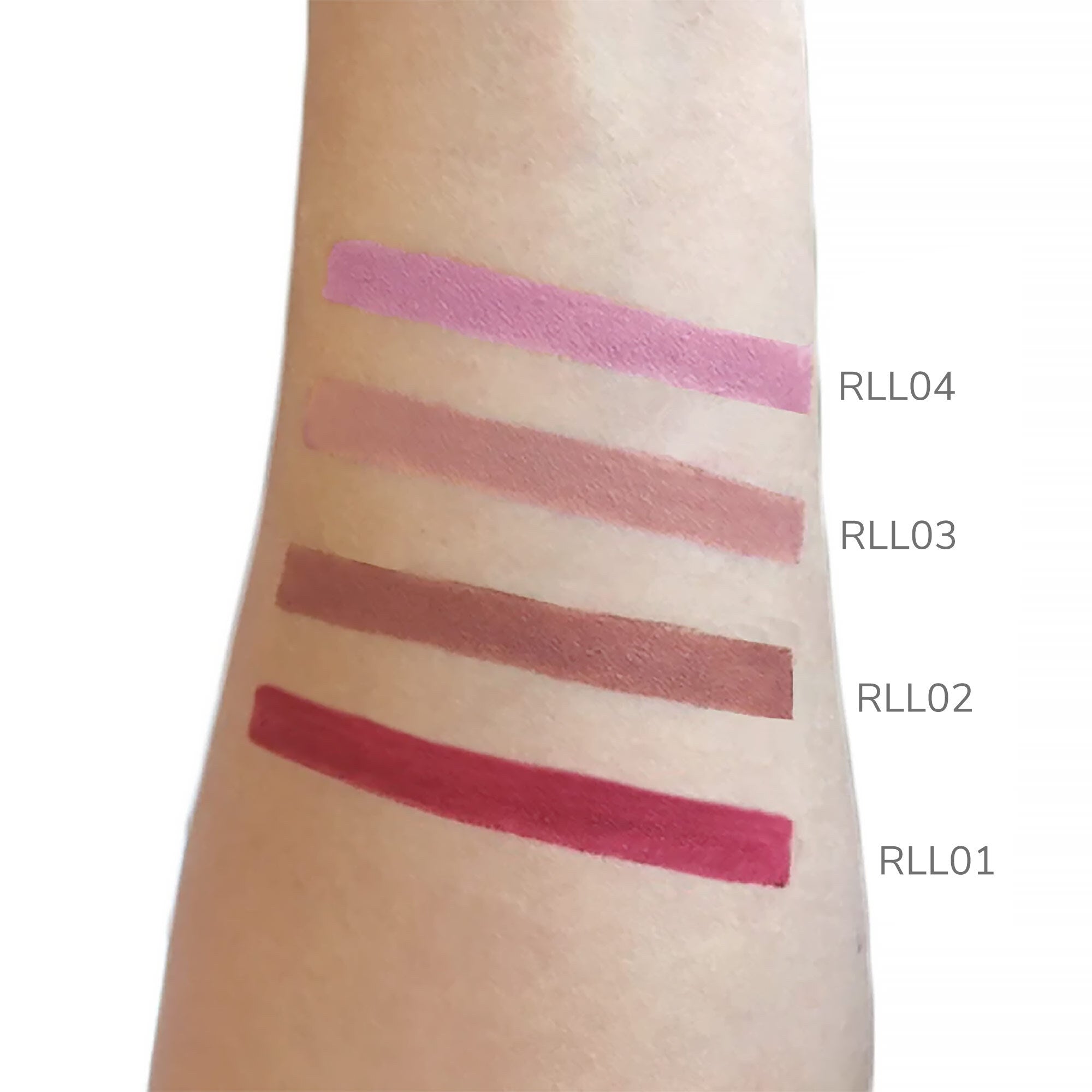 Retractable Lip liner shades